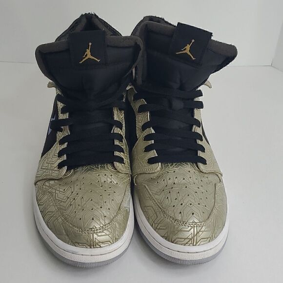 Nike Air Jordan 1 High Zoom Air CMFT Gold Laser DQ0659-700, Men\'s Size 12 main image 15